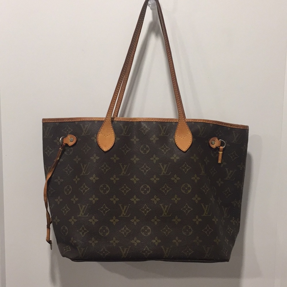 LOUIS VUITTON Neverfull Monogram Logo Need Repair